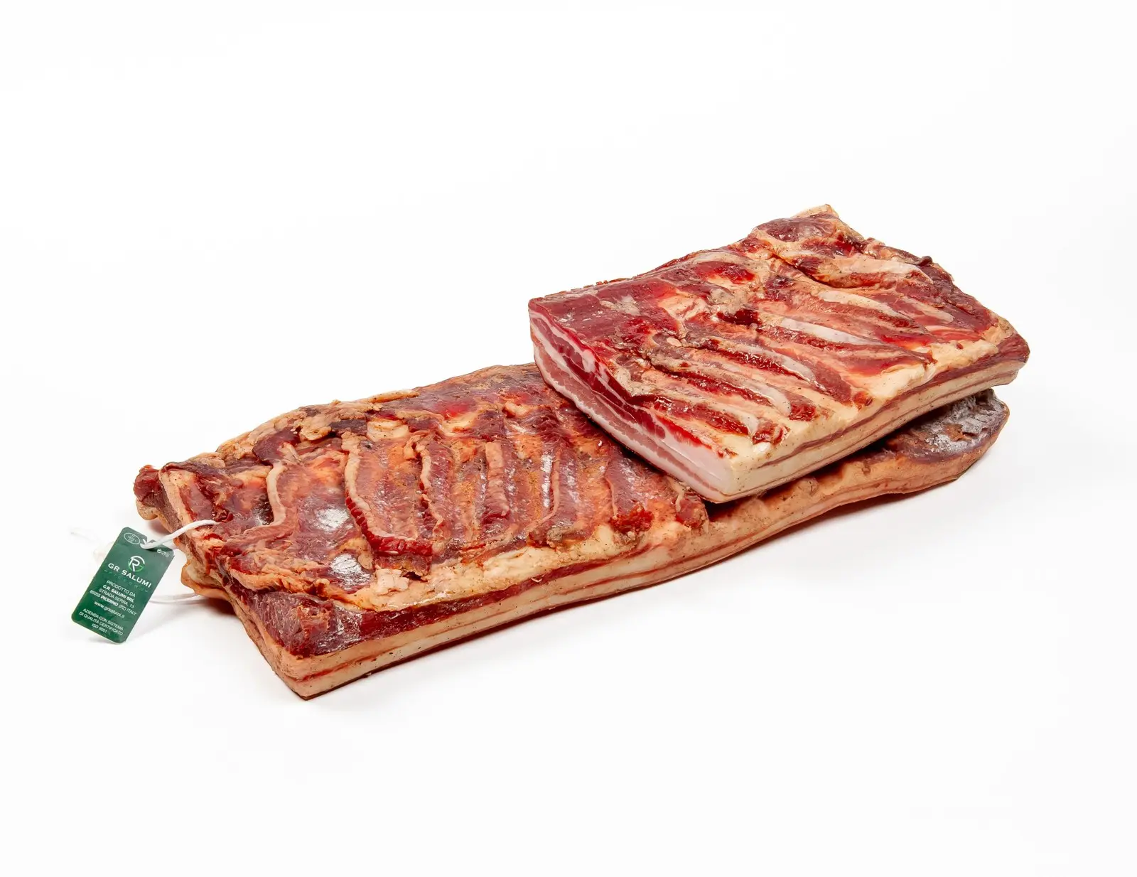 Pancetta tesa affumicata intera