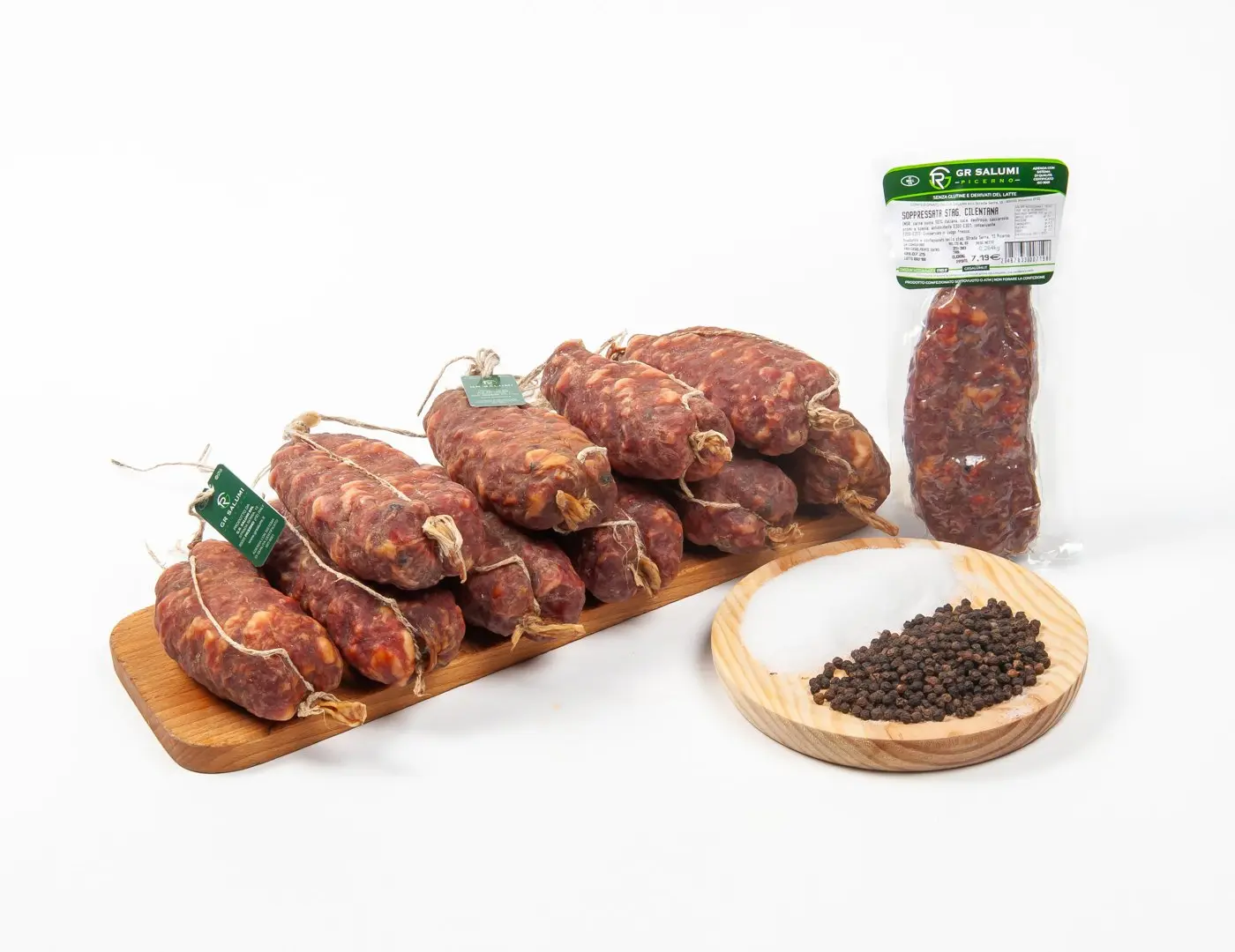 Soppressata stagionata cilentana sottovuoto