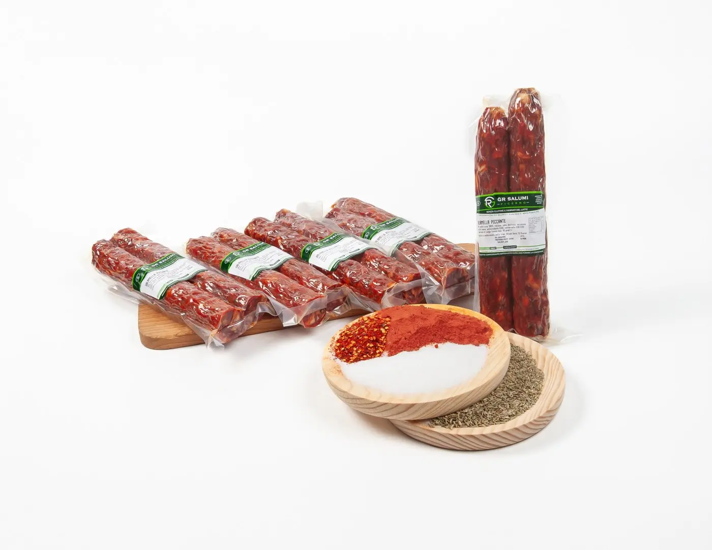 Salamella piccante sottovuoto