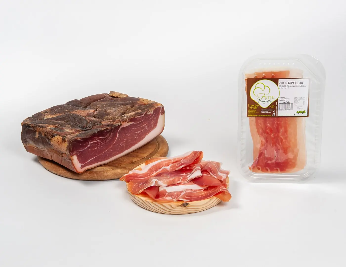 Speck stagionato a fette