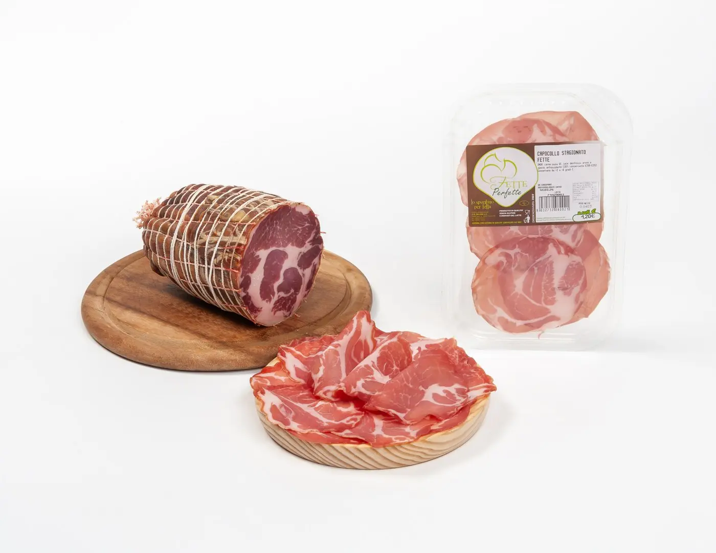 Capocollo stagionato fette