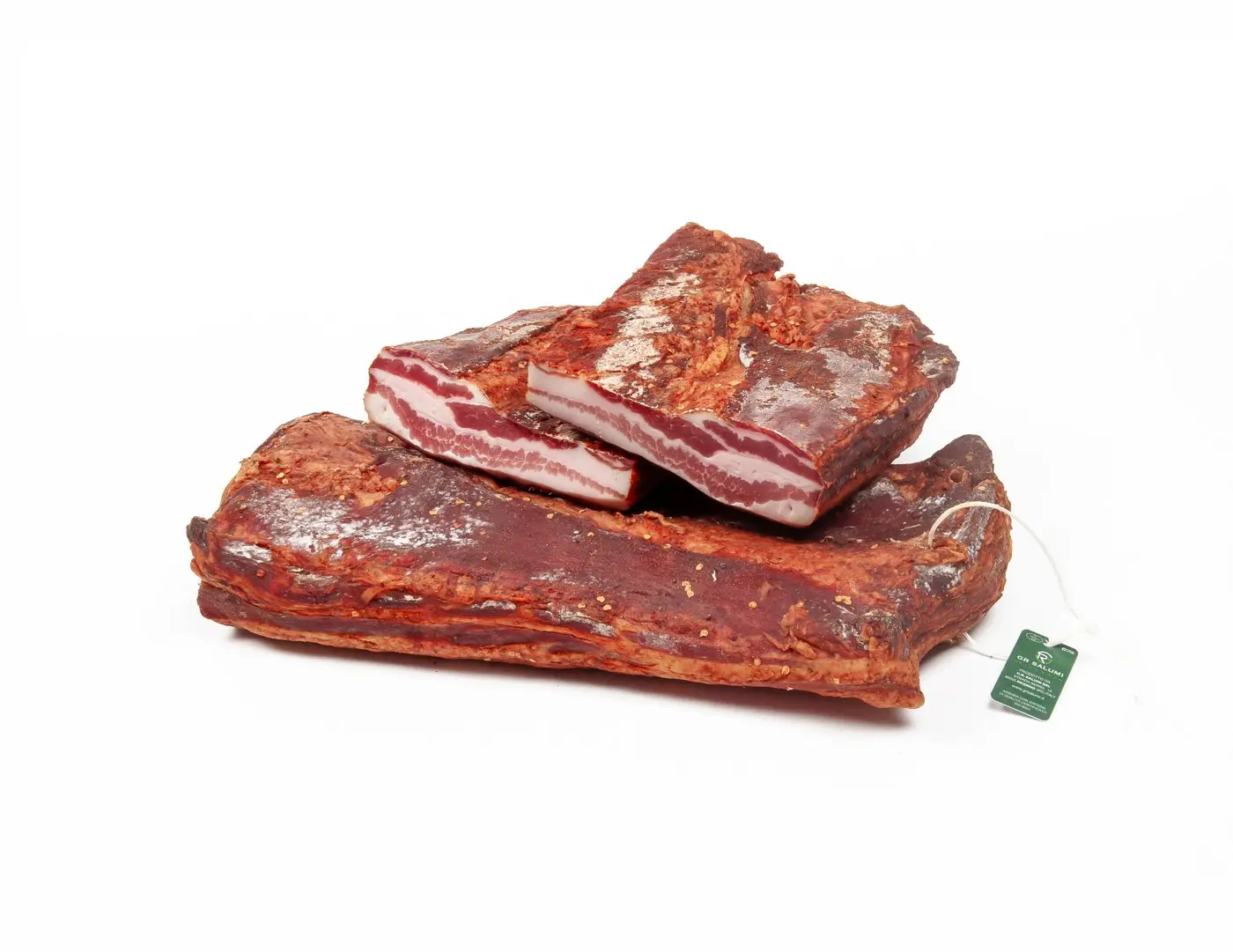Pancetta tesa piccante