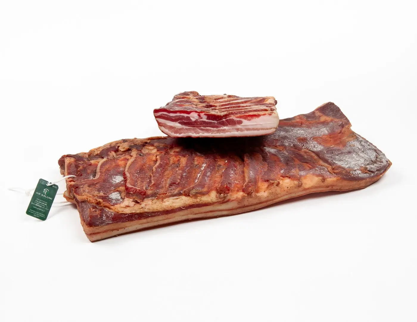 Pancetta tesa stagionata affumicata sfusa