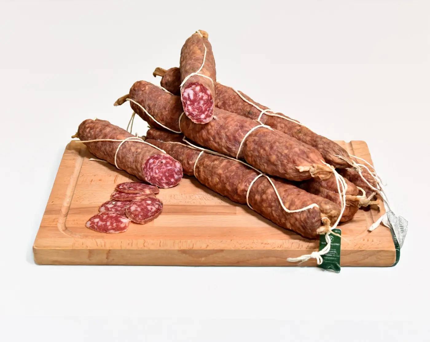 Salume Picernese aglianico intero e tranci sottovuoto