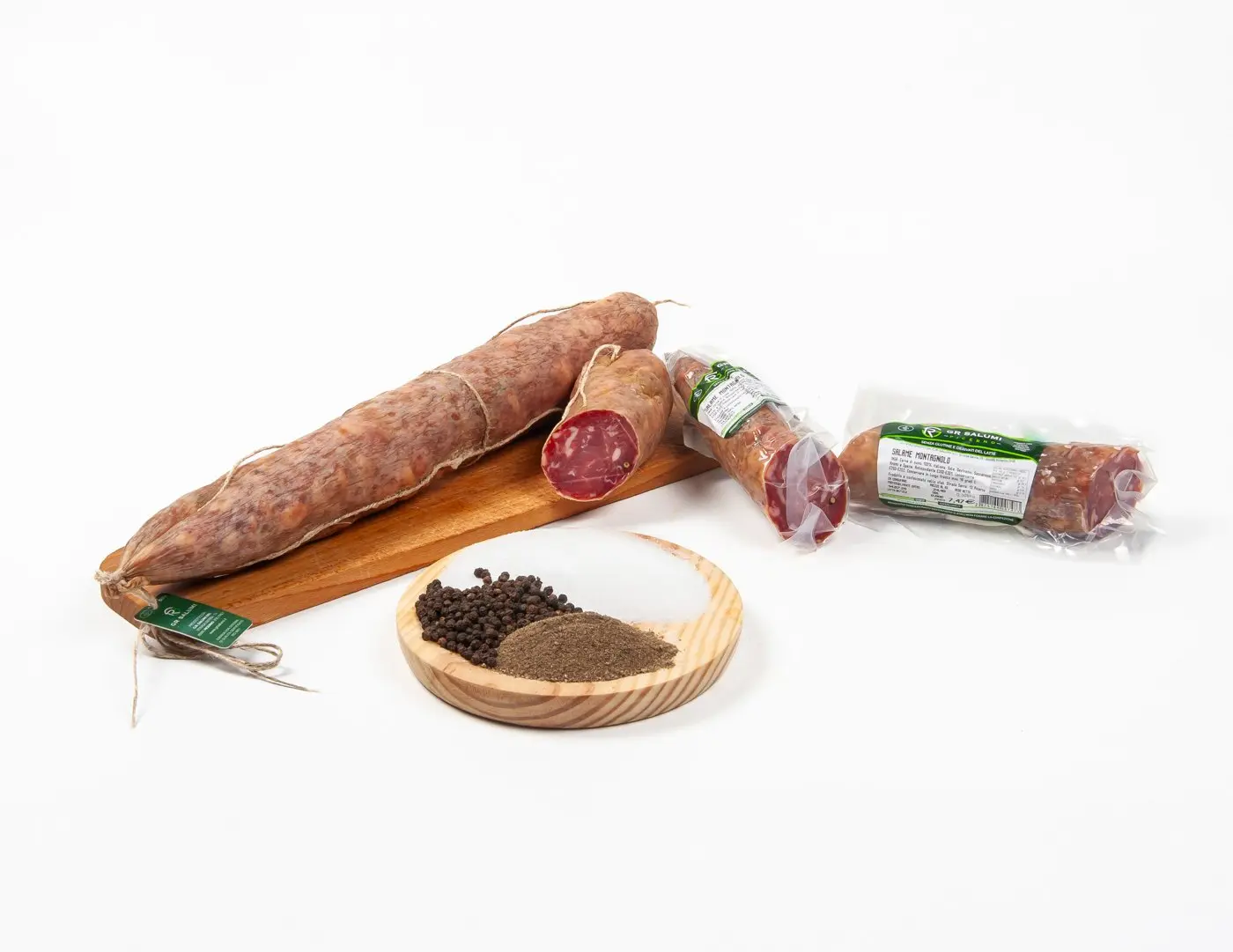 Salame montagnolo a tranci