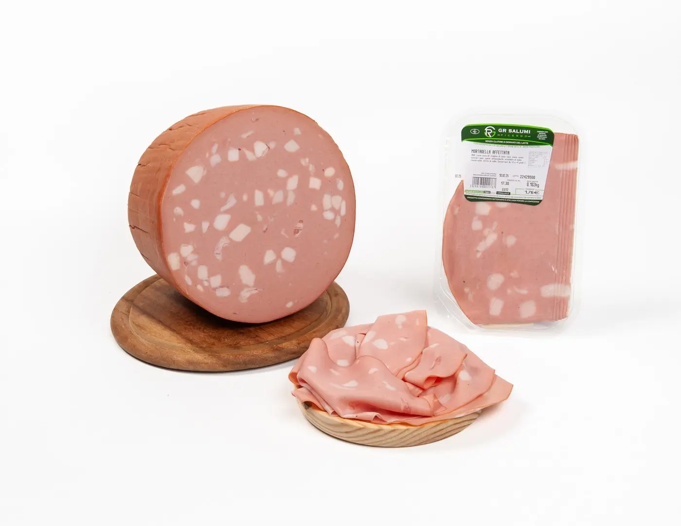 Mortadella affettata