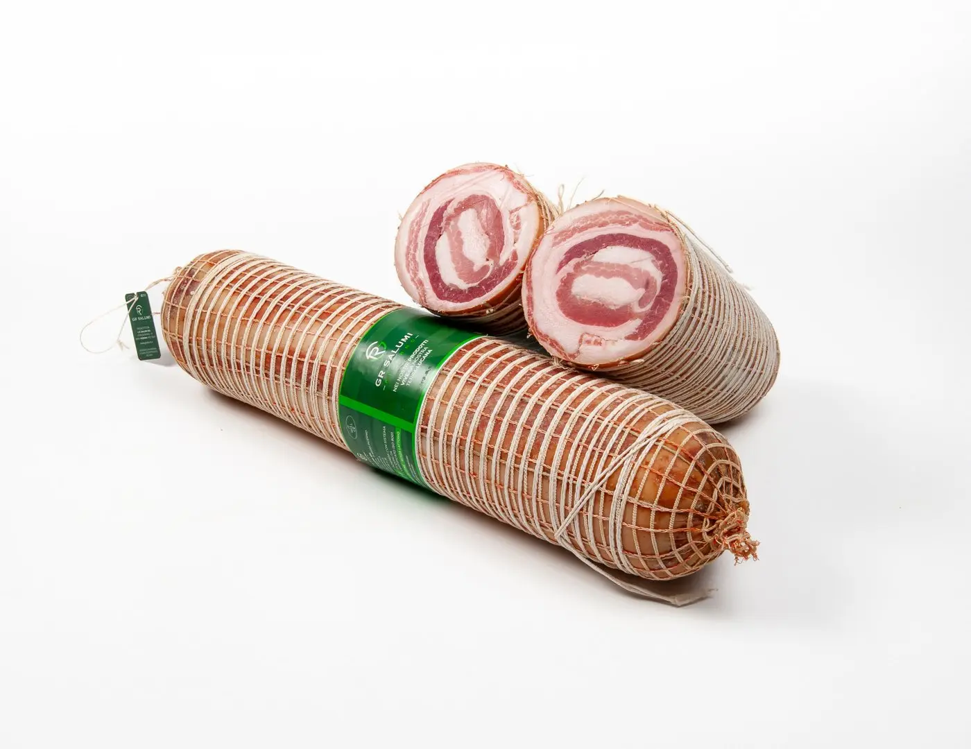 Pancetta arrotolata dolce intera