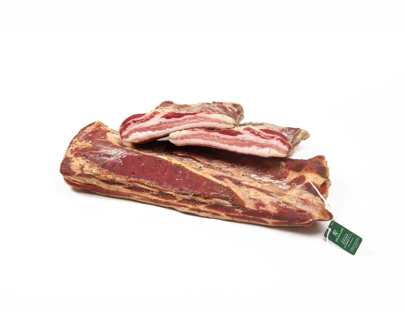Pancetta tesa stagionata intera