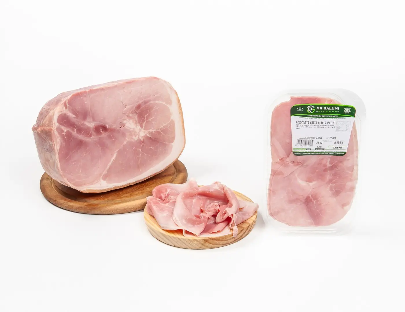Prosciutto cotto affettato