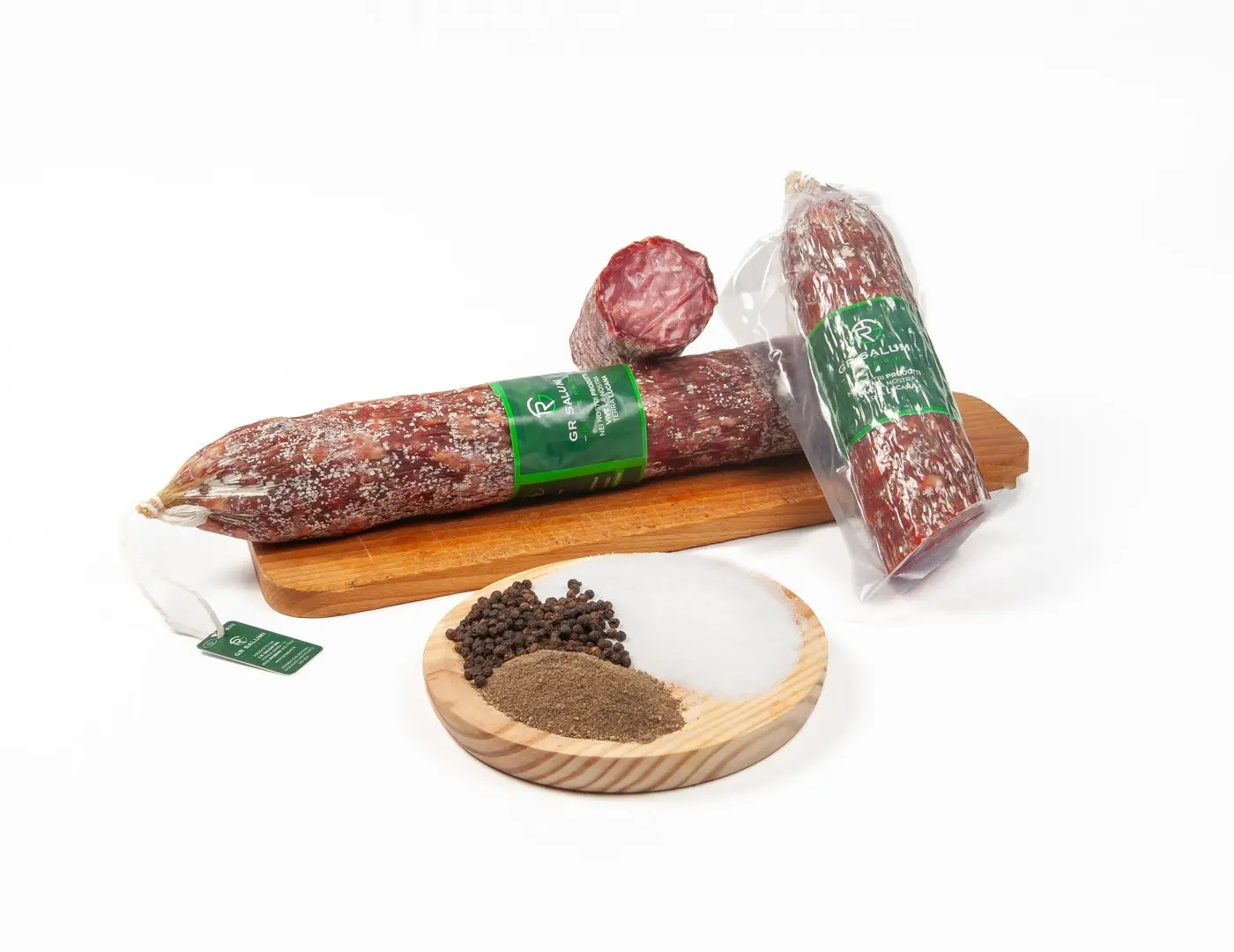 Salame tipo napoli met� sottovuoto