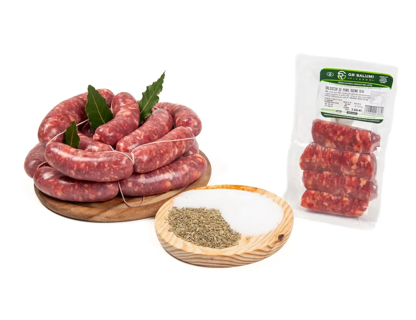 Salsiccia fresca sottovuoto