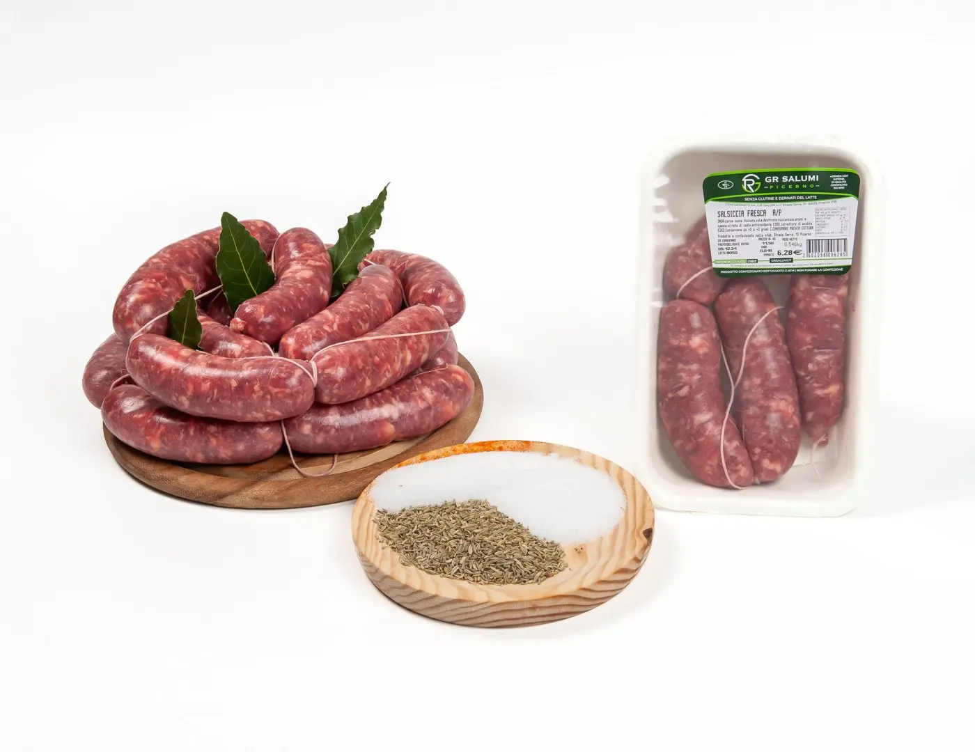 Salsiccia fresca in vaschette da 500 gr