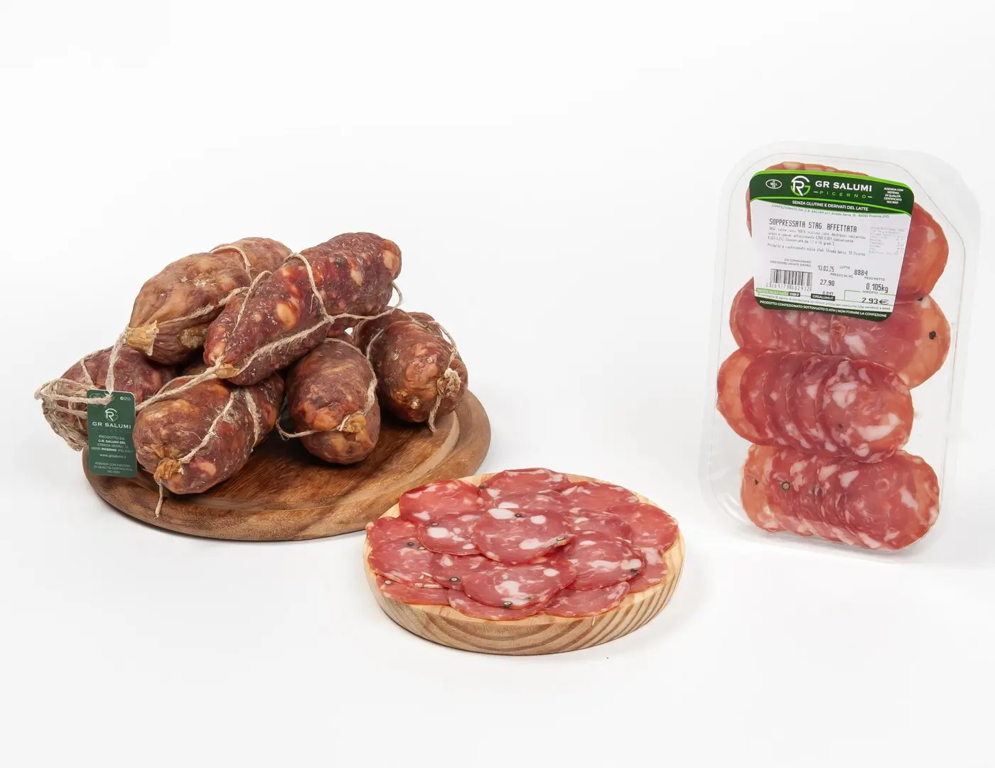 Soppressata affettata