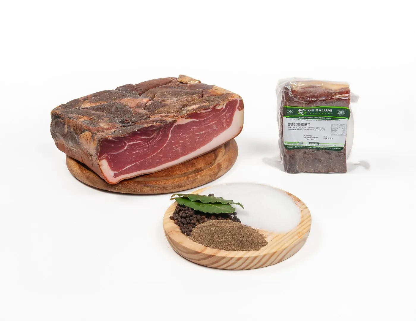 Speck stagionato tranci sottovuoto