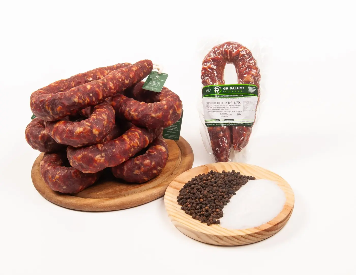 Salsiccia Picernese pepe sottovuoto